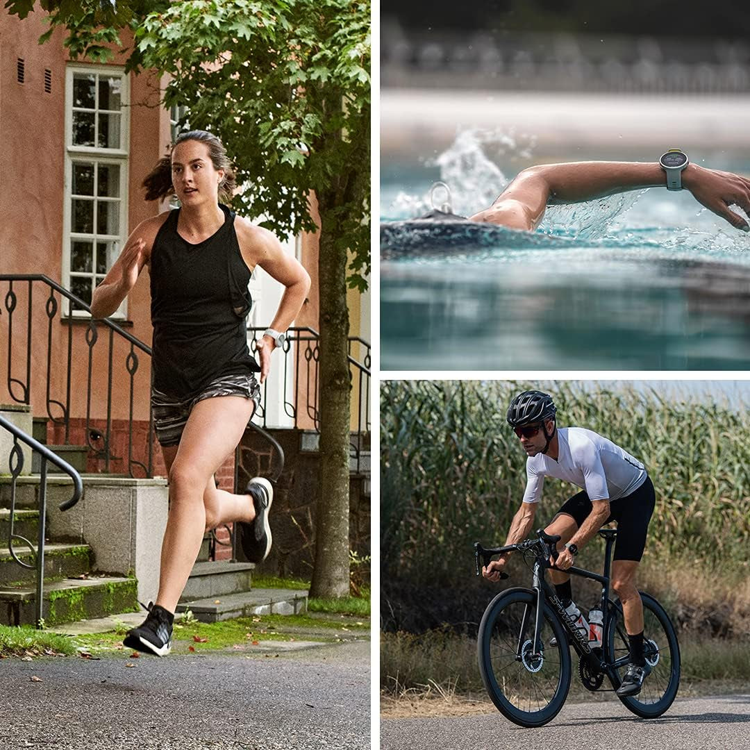 Vantage V2 - Premium Multisport Smartwatch with GPS, Wrist-Based HR Measurement for All Sports - Music Control, Weather, Phone Notifications