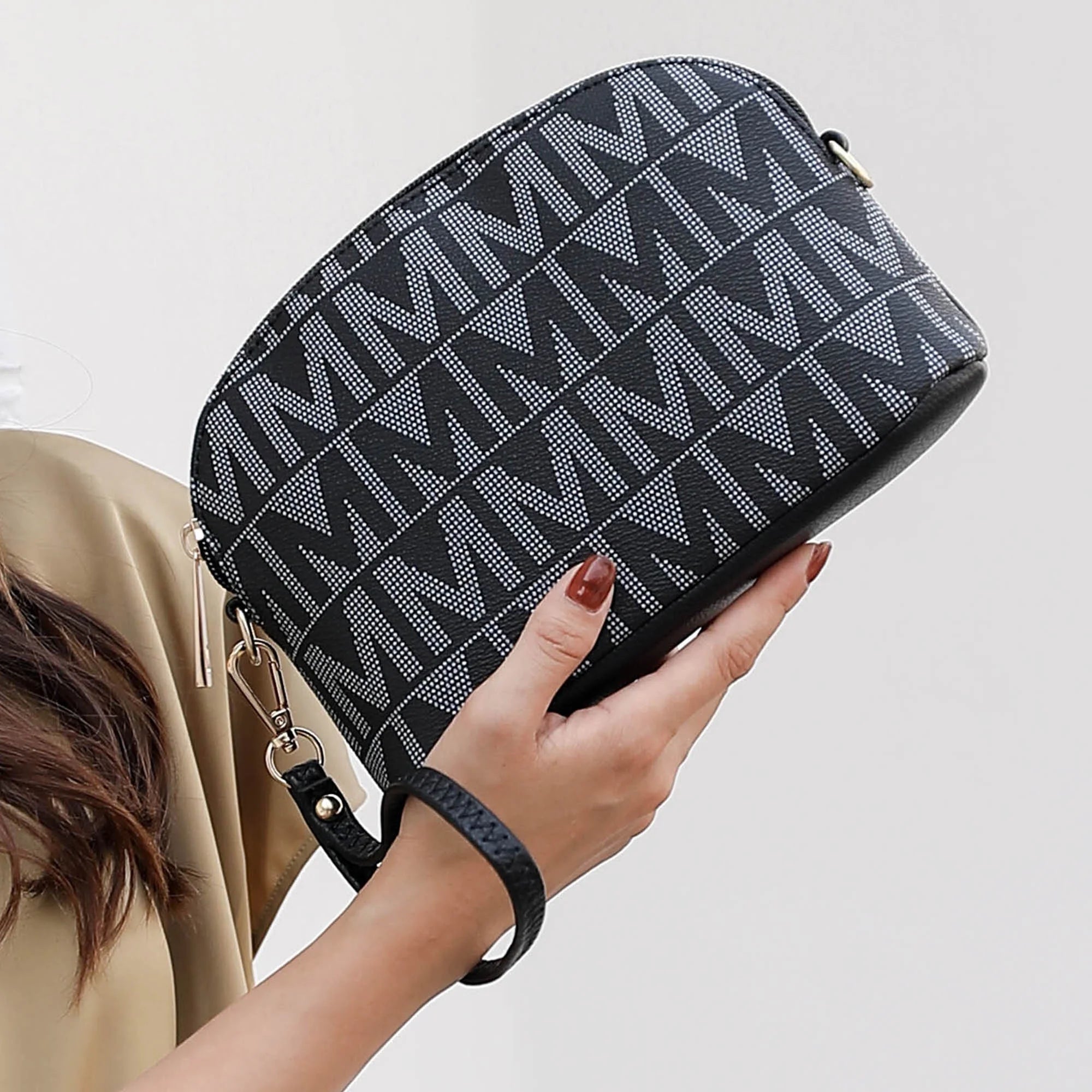 Alexy Women'S Tote Bag, Small Tote Bag, Pouch Purse & Wristlet Wallet Bag 4 Pcs Handbag Set by Mia K - Light Blue