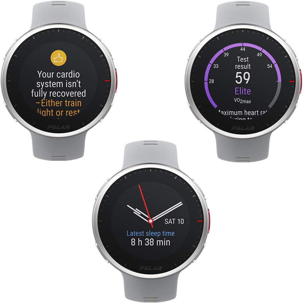 Vantage V2 - Premium Multisport Smartwatch with GPS, Wrist-Based HR Measurement for All Sports - Music Control, Weather, Phone Notifications